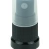 Sprühverschluss für Glasflasche DIN18, schwarz