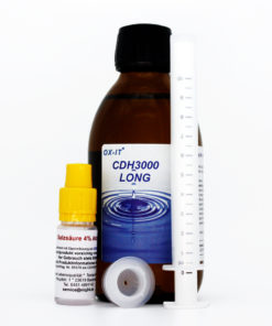 CDH3000 LONG Solución de dióxido de cloro (CDL) sin inactivar 250 ml con ácido clorhídrico activador - con sistema dosificador