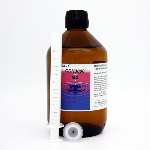 CDH3000-MS - chlorine dioxide solution 0.3 % - (CDL) 500 ml with dosing system