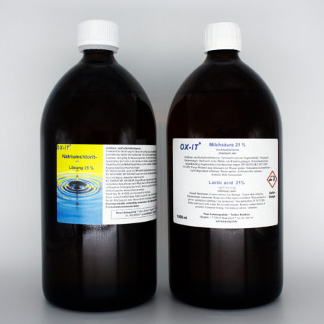 Chlordioxid-Set  Natriumchlorit 25% + Milchsäure 21% 1000 ml