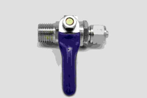 Llave de paso para sistema de ósmosis inversa 1/4 de pulgada