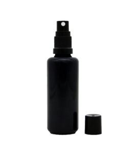 Miron glass bottle violet glass (empty) 50 ml spray cap