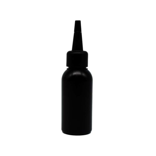 HDPE Flasche 50 ml schwarz