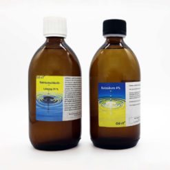 Set - Natriumchlorit 25 % + Salzsäure 4 % 500 ml