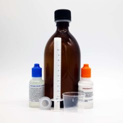 CDH Starter Set - Doser-System-Flasche für 500 ml, Doser, Chlordioxid Set 30 ml + Messbecher
