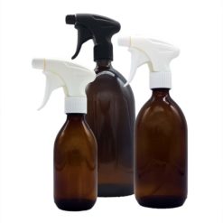 Botella de vidrio de 28 mm con empuñadura de pistola