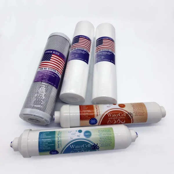 Reverse osmosis filter set 10 inch, 5 filters available again